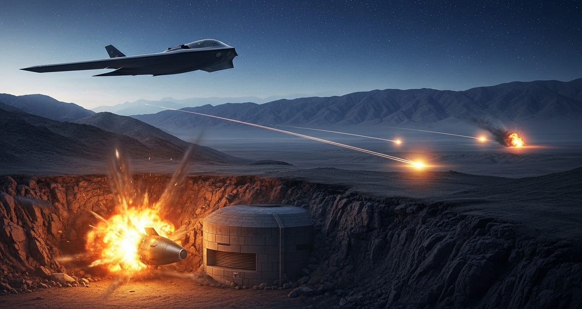 The Arsenal of Precision: B-2 Bombers, Tomahawk Missiles, and Bunker Busters in the 2025 Iran