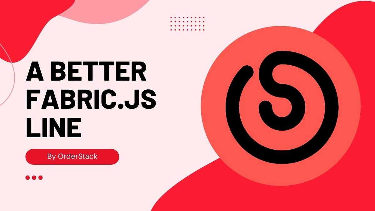 A Better Line — Custom Fabric.js line with controls by OrderStack
