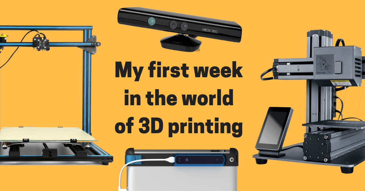 My first week in the world of 3D printing | by Frederick Tubiermont | Medium