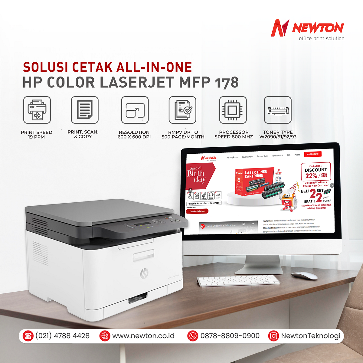 Sewa Printer HP di Bogor, Sewa Printer Canon di Jakarta WA 08788809