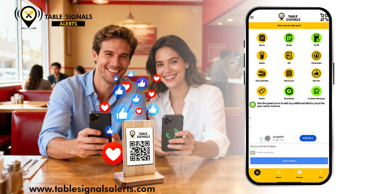 How QR Code Restaurant Service Requests Reduce Staff Workload
