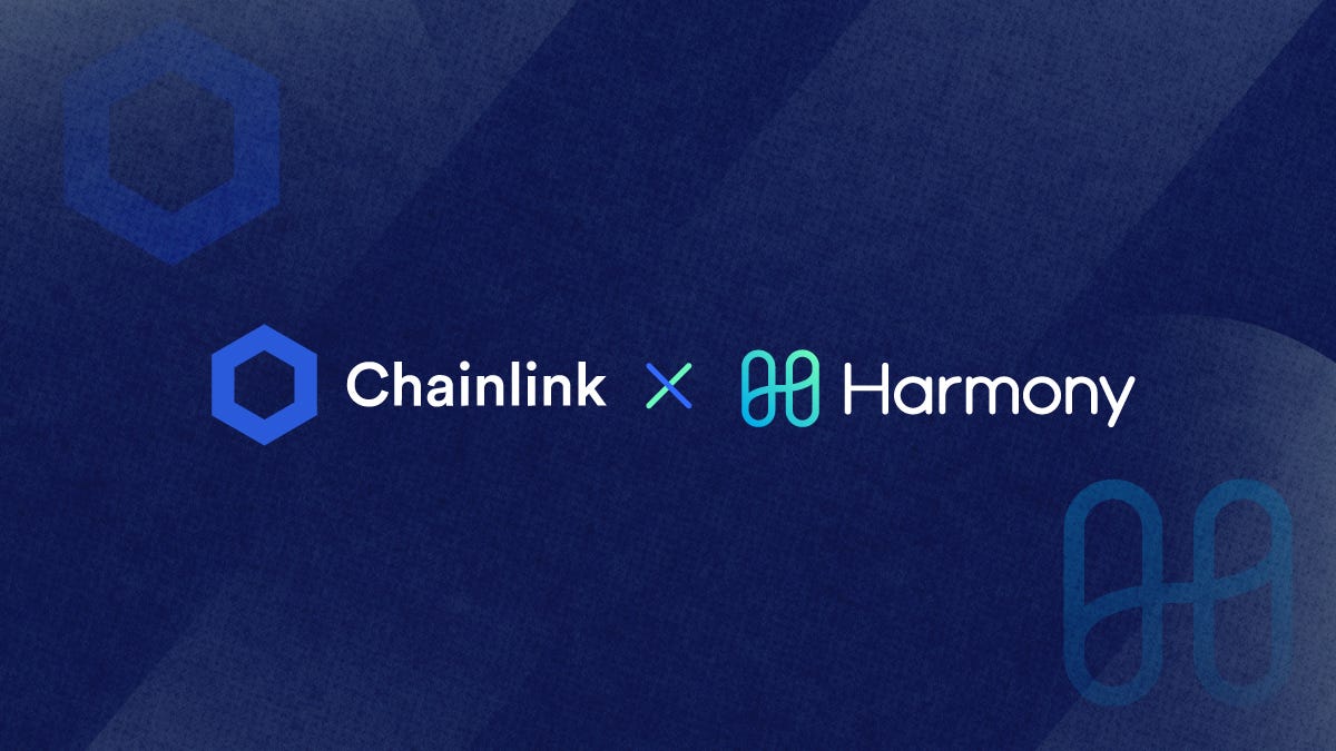 Harmony Integrates Chainlink and Announces Grants for Chainlink-based Apps  Built on Harmony | by Peter Abilla | Harmony | Medium