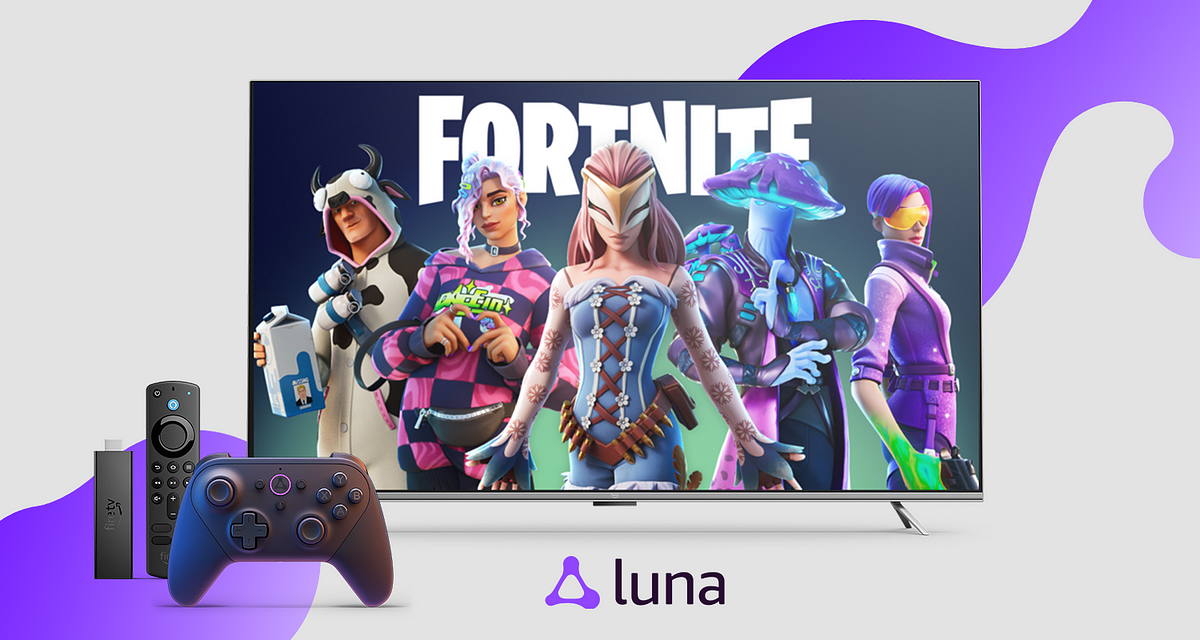 How to Play Fortnite on  Luna Cloud Gaming