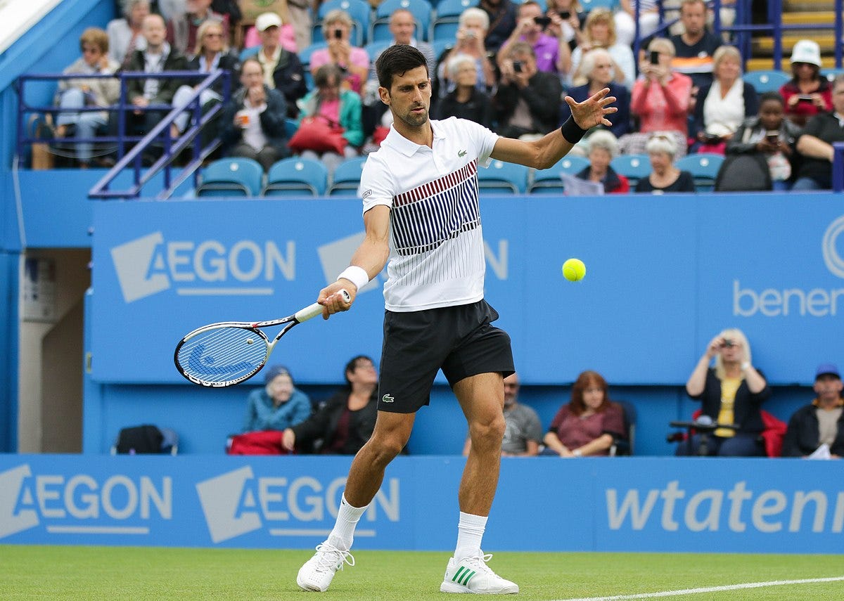 Novak Djokovic… Besides Wimbledon | The Press Box