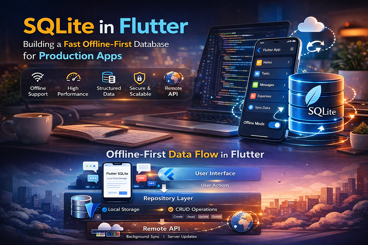 SQLite in Flutter: Building a Fast Offline-First Database for ...