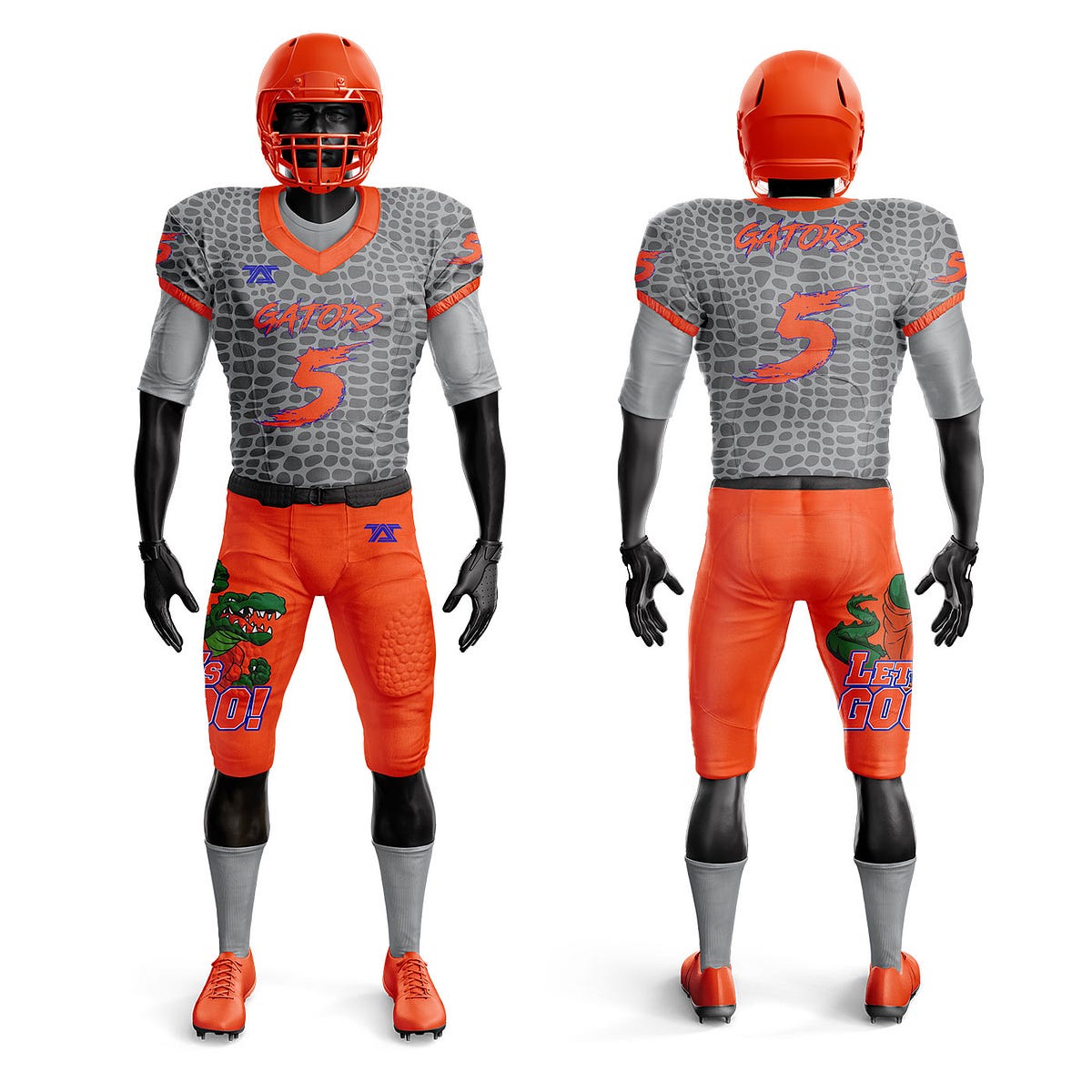 Custom Team Uniforms. Custom American Football Uniforms by