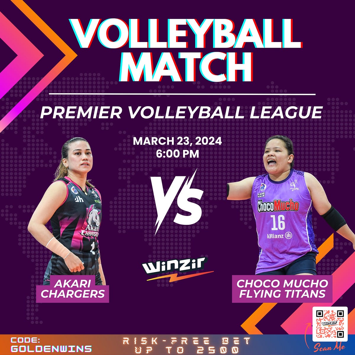 2024 PVL AFC Match Choco Mucho vs. Akari March 23, 2024 by