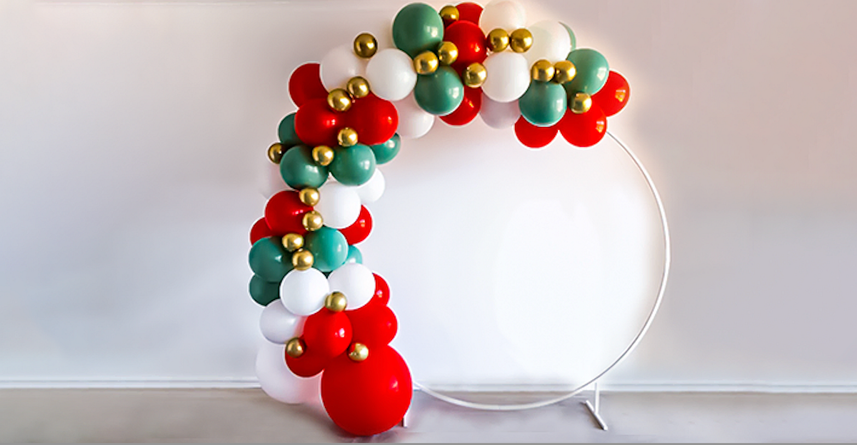 Learn how to make a balloon arch at home by Together V May, 2023