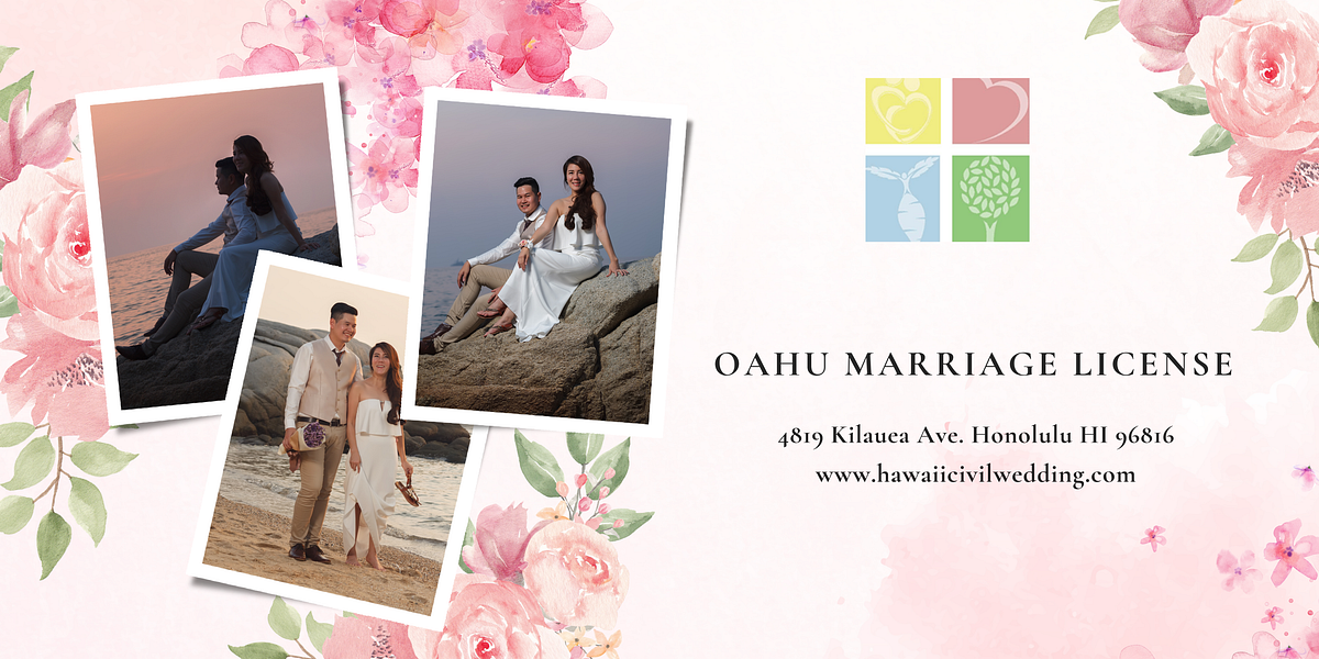 Oahu Marriage License Hawaii Civil Wedding Medium