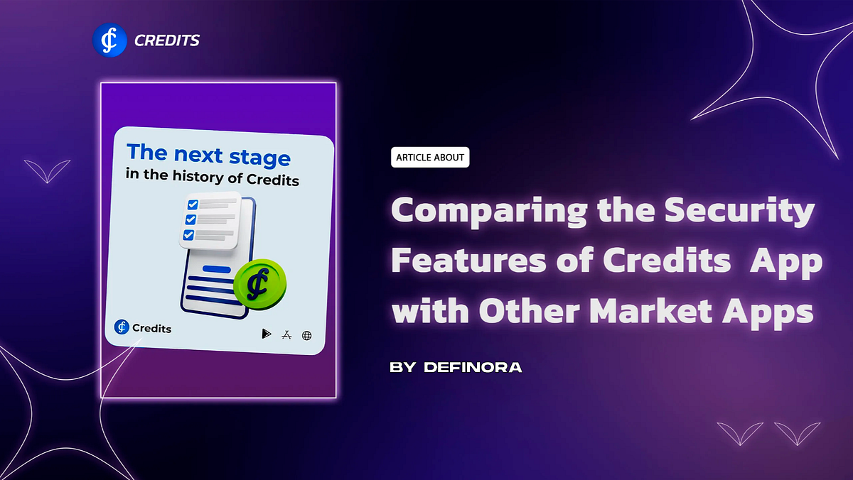 Comparing the Security Features of Credits Crypto App with Other Market ...