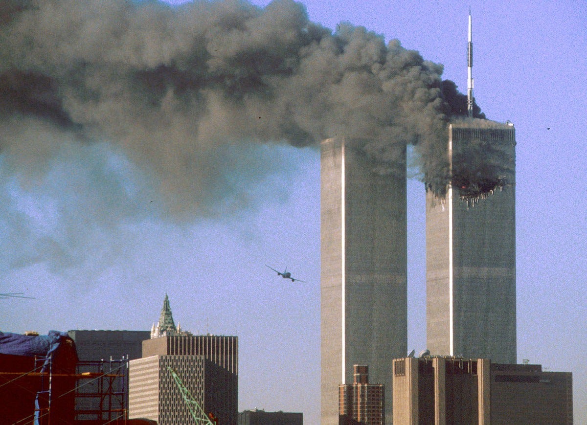 WTC 9/11, Second Plane Hit in South Tower
