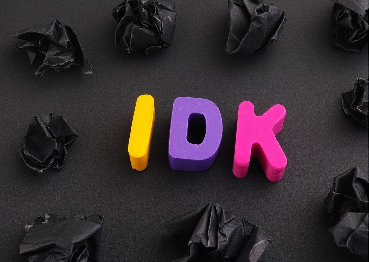 All About What Does Idk Mean. In the modern digital era, sms language