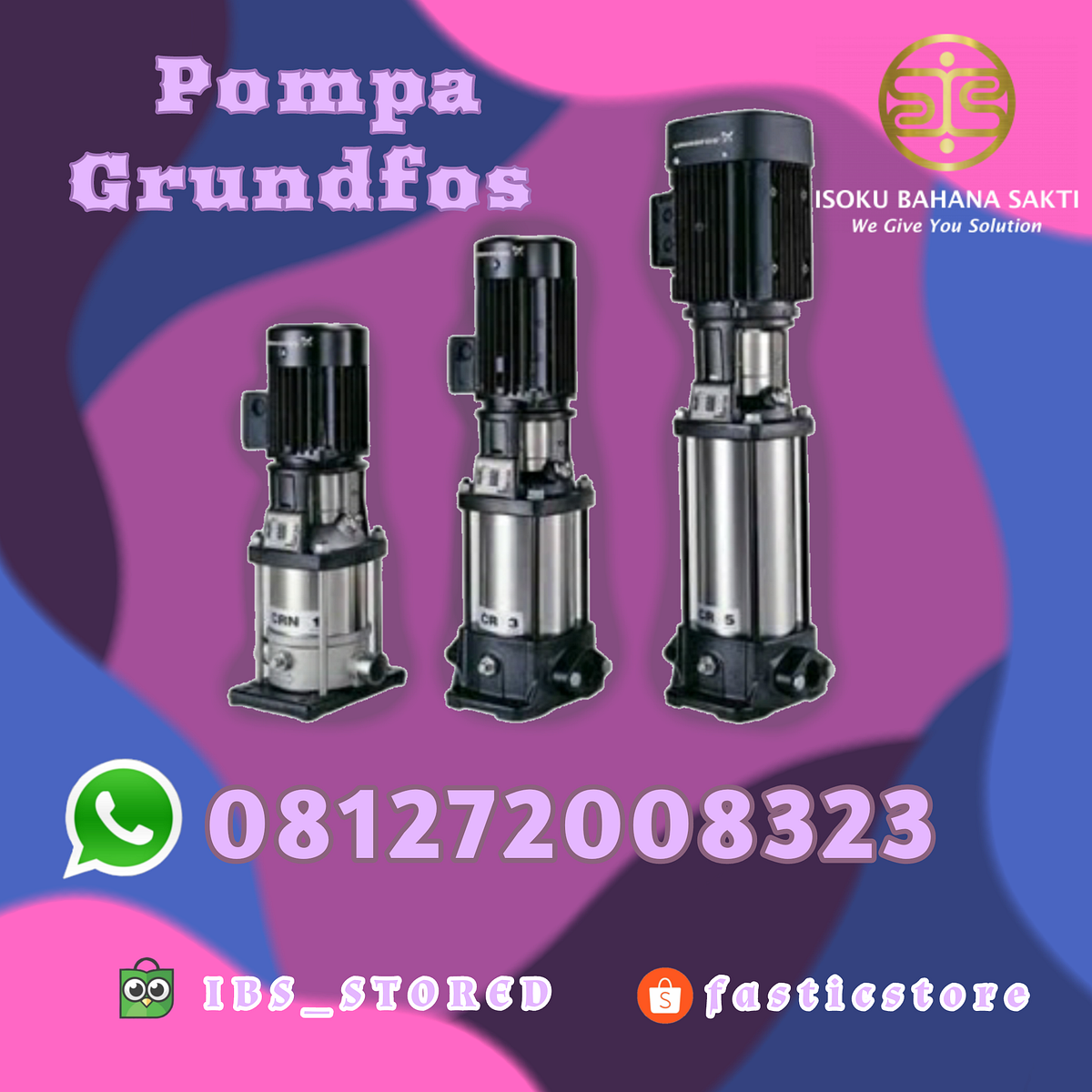 Pompa Grundfos cr 3 PT Isoku Bahana Sakti - Miftah Isoku - Medium