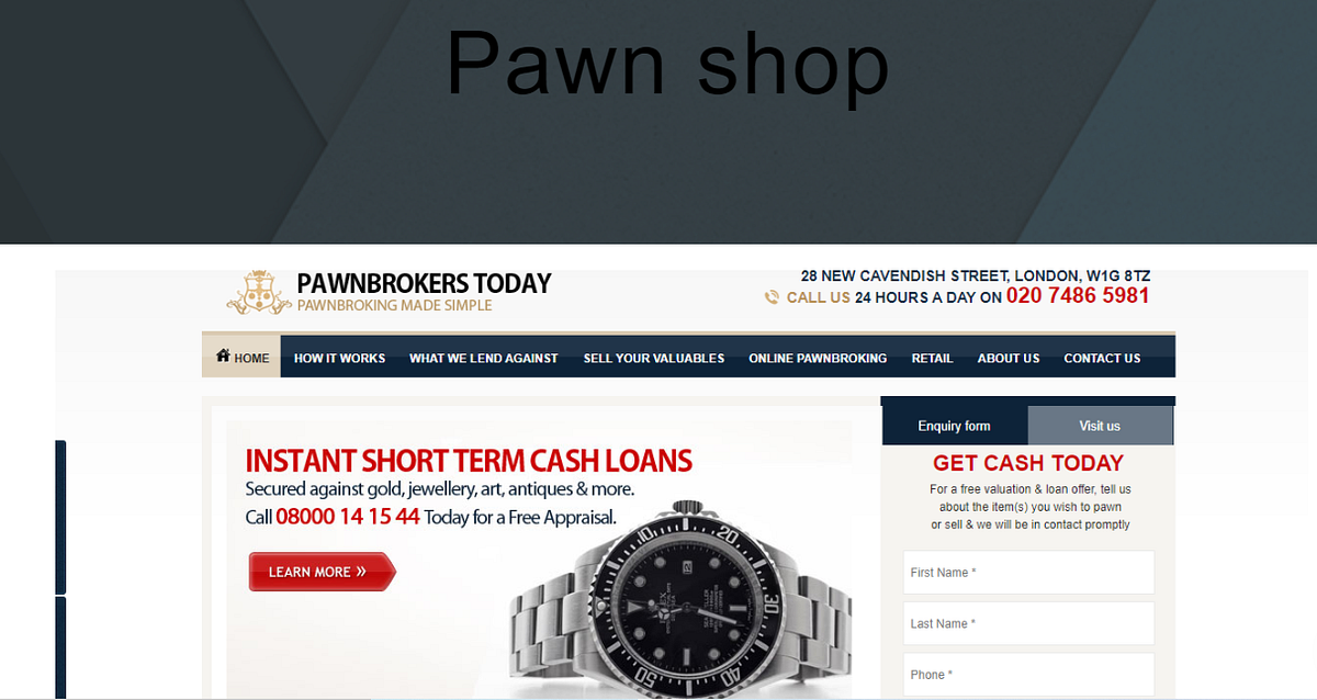 Pawn watch Pawnbrokerstoday Medium