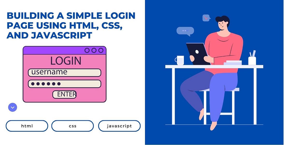 Building a Simple Login Page Using HTML, CSS, and JavaScript | by Ajith ...