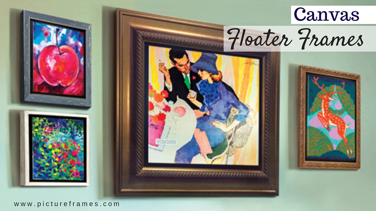 How To Frame Your Artwork Using Canvas Floater Frame? by Southern