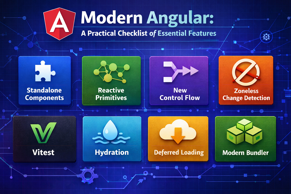 Modern Angular: A Practical Checklist of Essential Features | by
