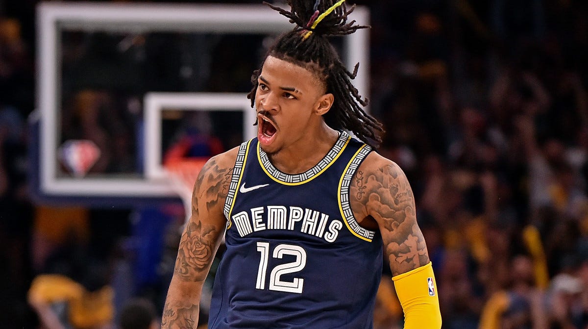 Ja Morant's 47 Points lift the Grizzlies Past the Warriors to even