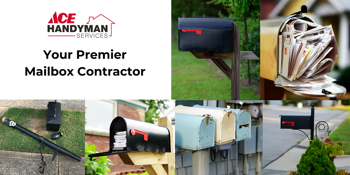 Ace Handyman Services, Your Premier Mailbox Contractor by Ace