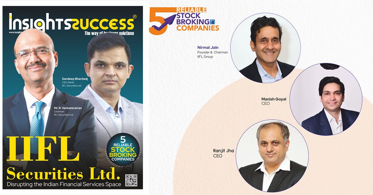 Best of 5 Reliable Stock Broking Companies by Insightssuccess Medium