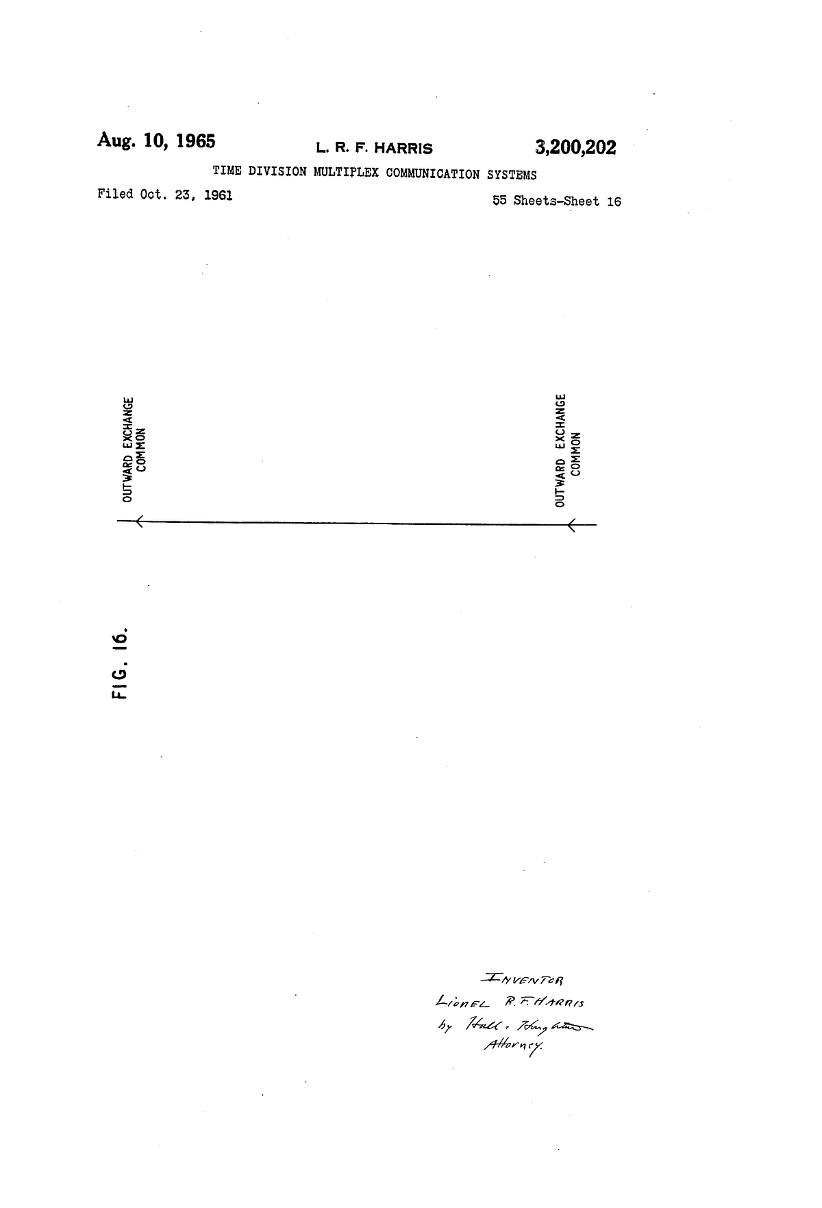 Draw the straight line. Finding my Grandfather’s patents online… by