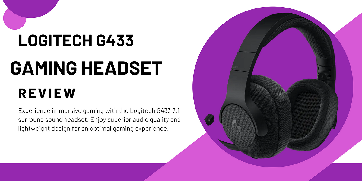 Logitech G433 Gaming Headset 7.1 Surround Wire Review | by  Offpageseocapsule | Medium