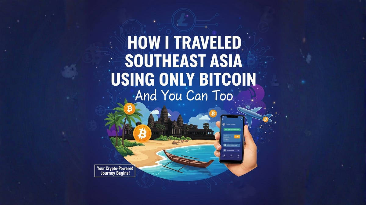 How I Traveled Southeast Asia Using Only Bitcoin (And You Can Too) | by  Alex Brooks - Crypto and Web3 Editor | Dec, 2025 | Medium
