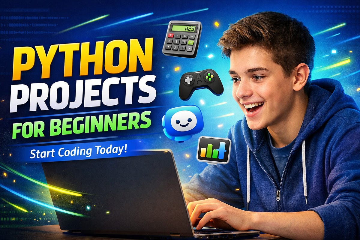 15 Beginner Python Projects for Students to Build Real Coding Skills ...