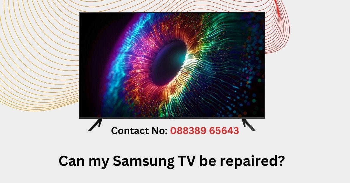 Can my Samsung TV be repaired?. Yes, it is generally possible to repair… by Customer Care