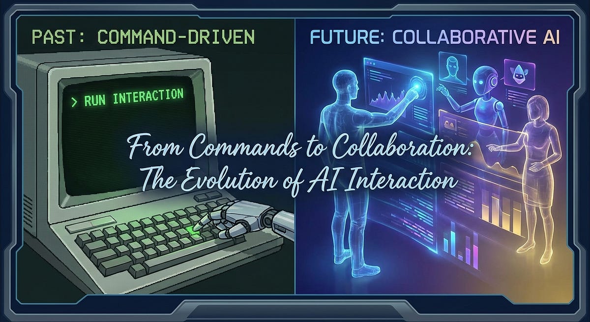 From Commands to Collaboration: The Evolution of AI Interaction | by ...