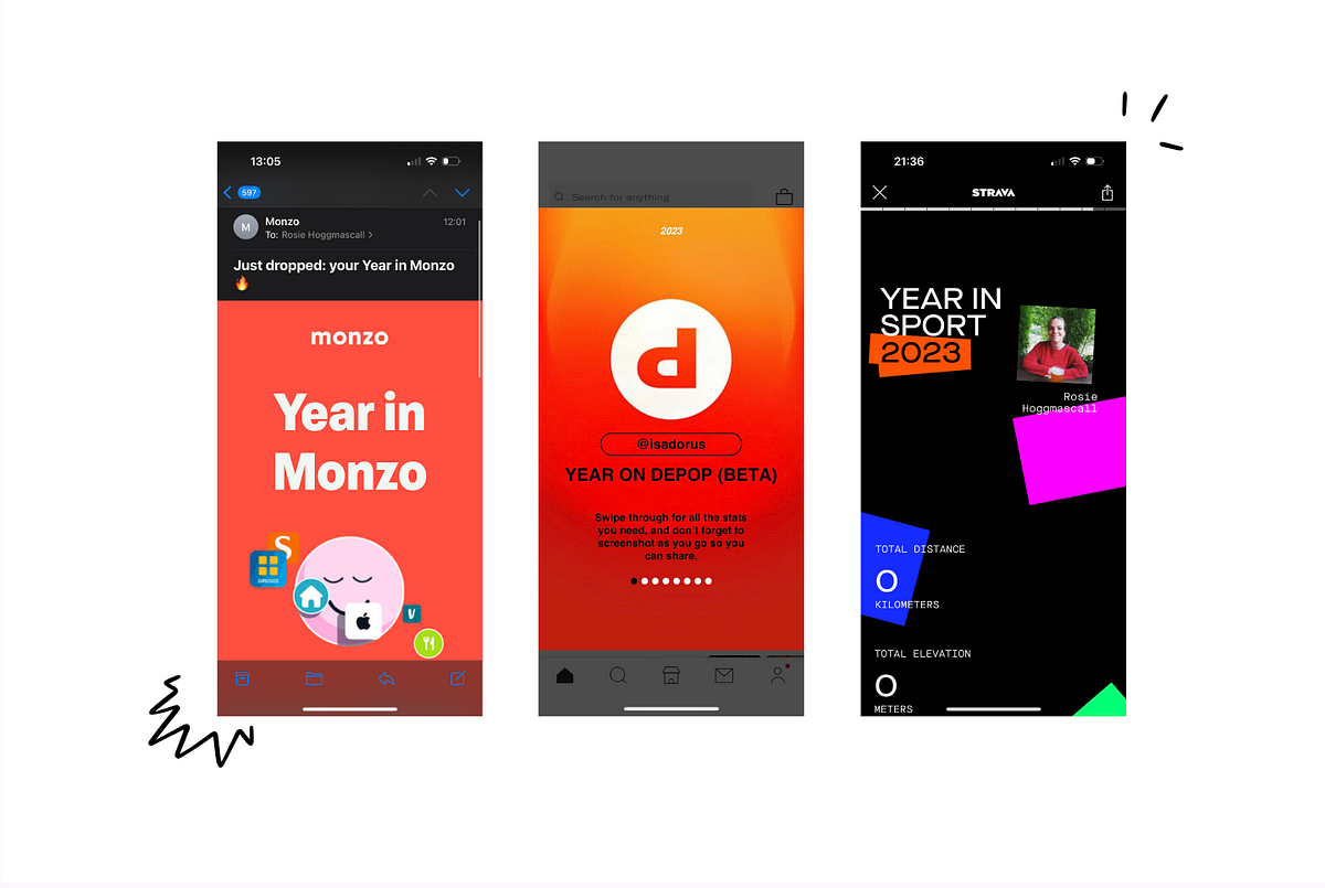 Monzo, Depop and Strava Wrapped — who did it better? by Rosie