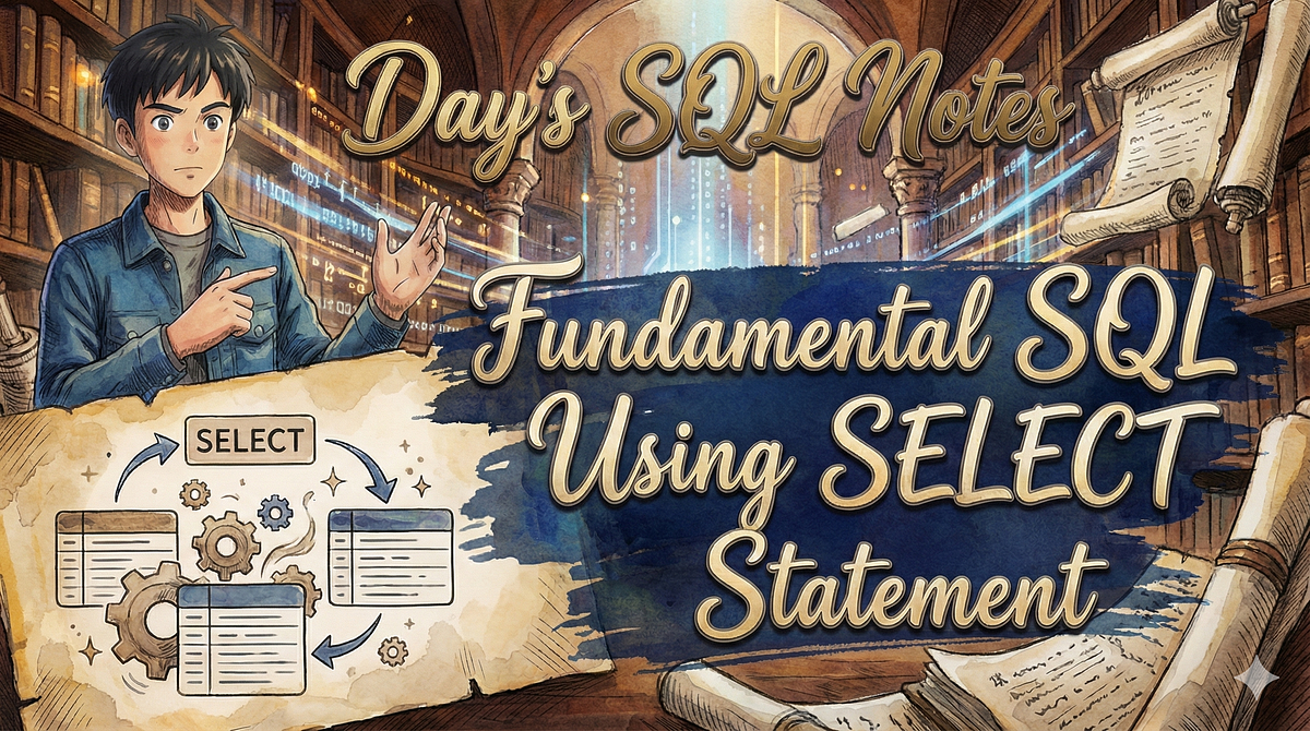 Fundamental SQL Using SELECT Statement | by Day | Medium