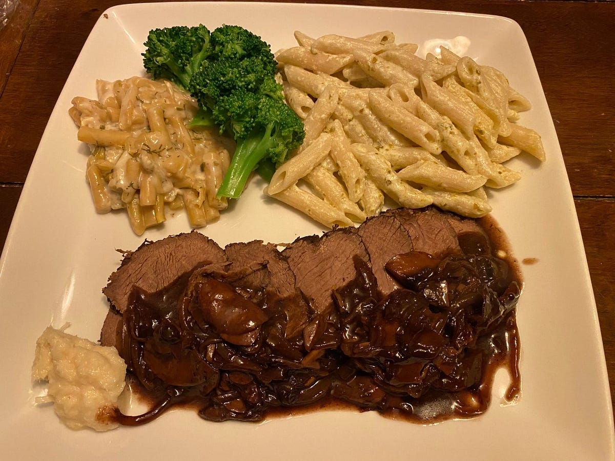 Moose top roast marinade