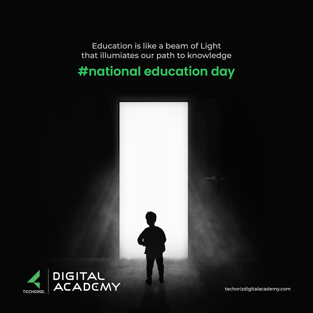 Techoriz Digital Academy wishing you all International Education Day