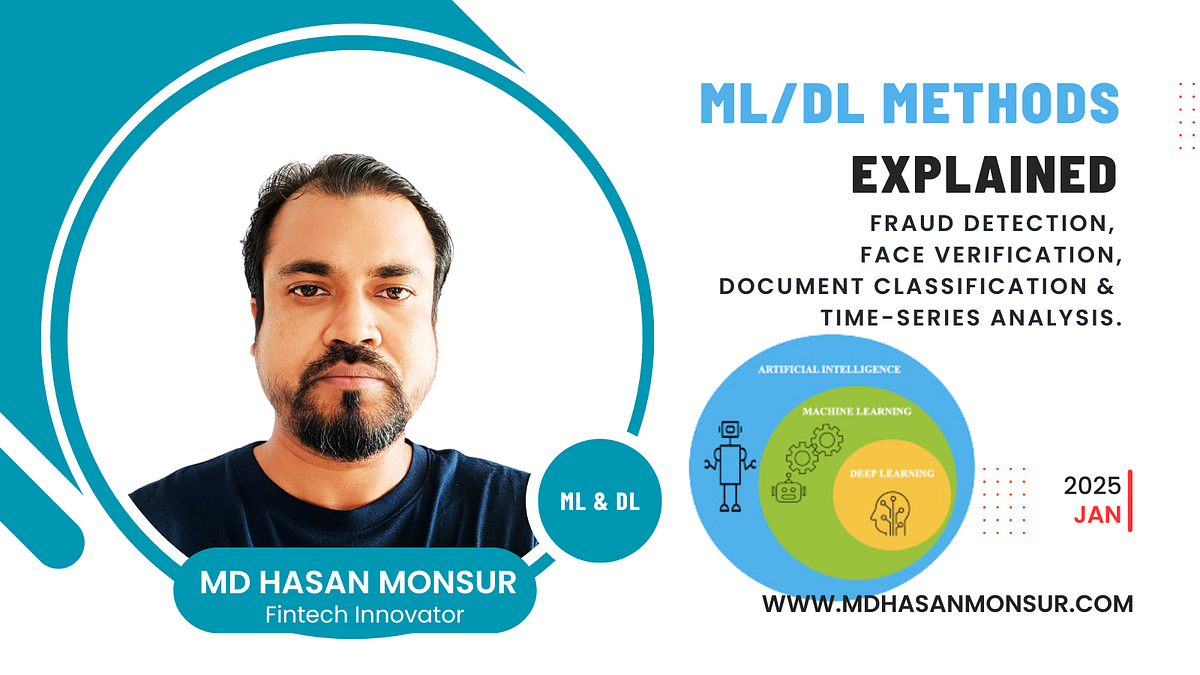 ML/DL Methods Explained. Fraud Detection, Face Verification… | by Engr ...