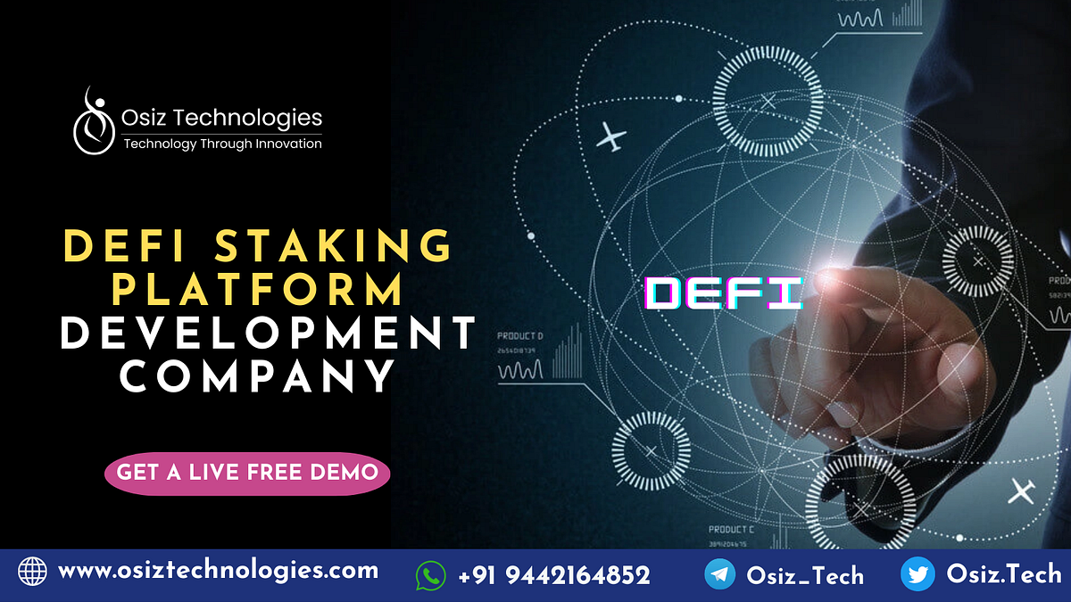 DeFi Staking Platform Development — How to Create a Safe and Usable