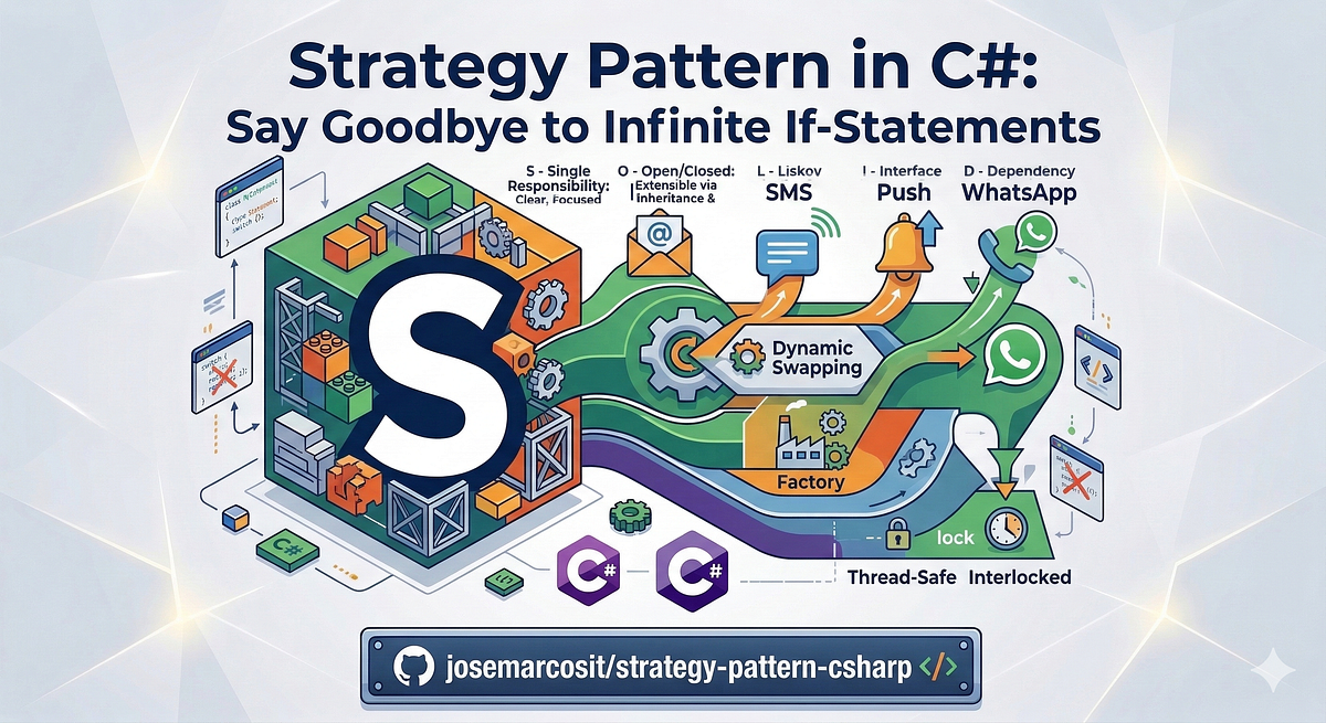 Strategy Pattern in C#: Say Goodbye to Infinite If-Statements | by José ...