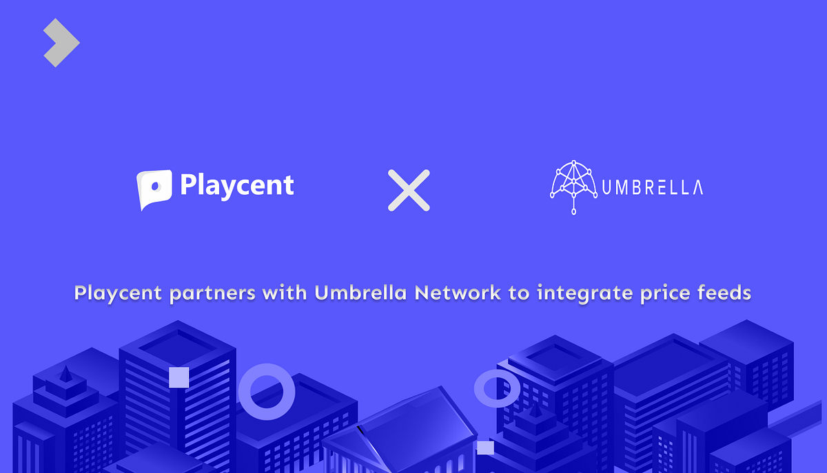 Playcent partners with Umbrella Network to integrate price feed oracles