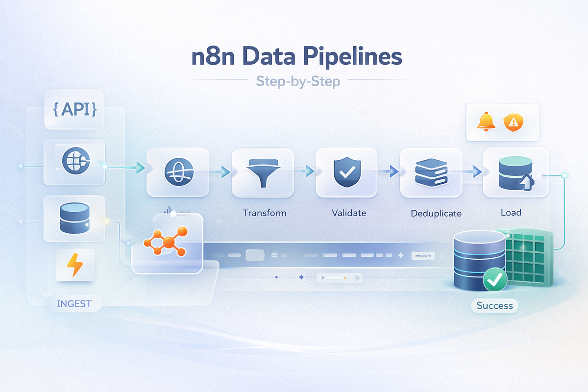 Build a Data Pipeline with n8n (Without Losing Your Mind) | by Velorum ...