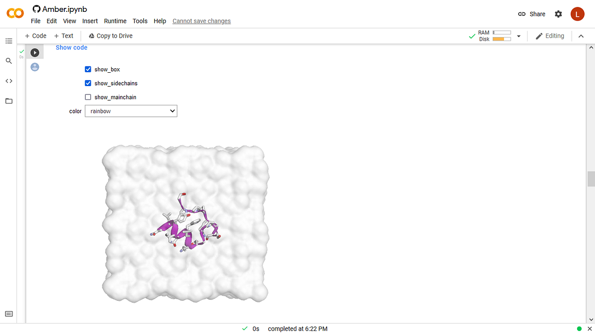 New paper describes Google Colab notebooks to efficiently run molecular ...