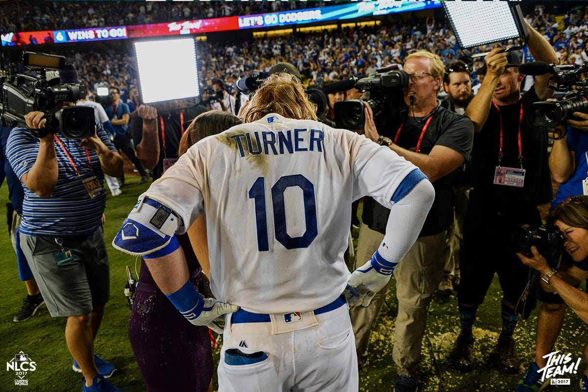 In their words: Nine Dodgers take you inside Justin Turner's moment, by  Cary Osborne