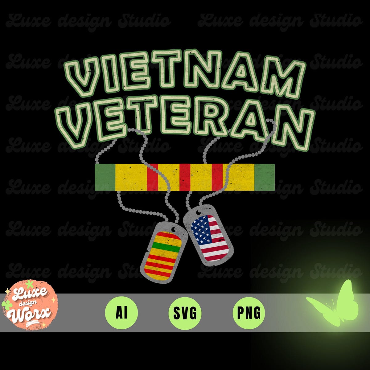 Vietnam Veteran Svg | US Veteran SVG | Army Veteran Svg Png | Proud