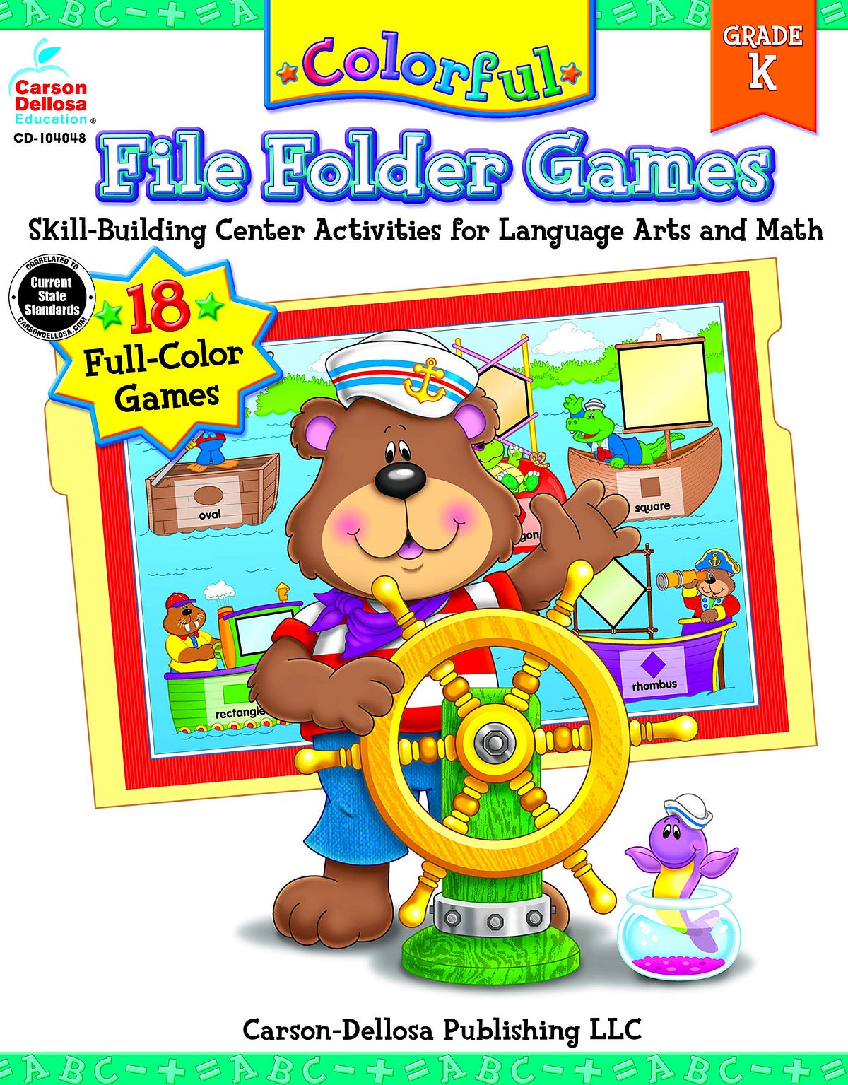 [EBOOK] Colorful File Folder Games, Grade K (Colorful Game Books) by