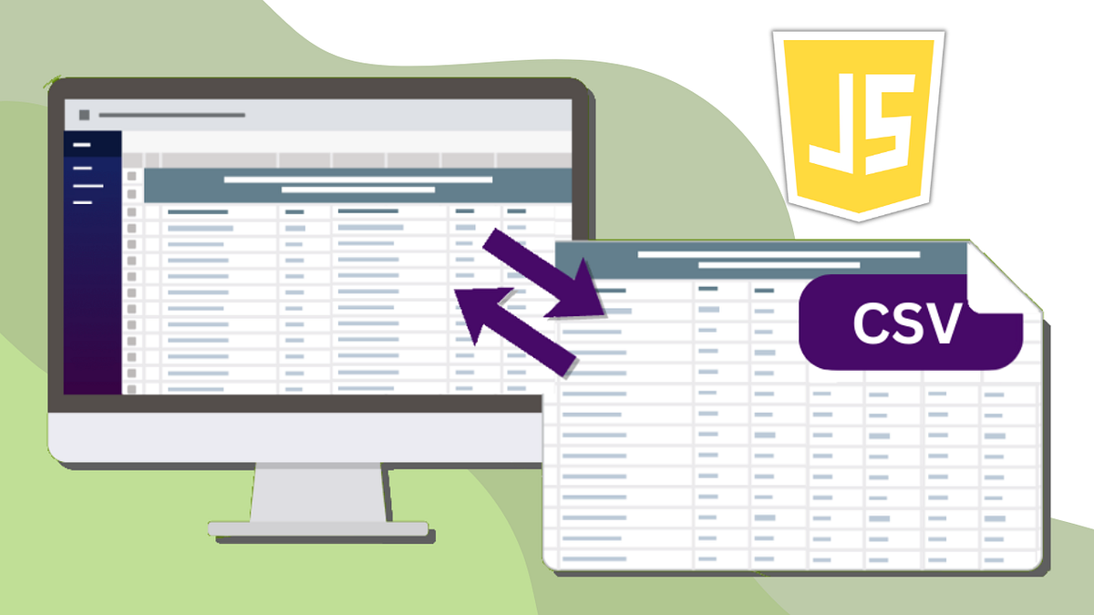 How to Import and Export CSV Files Using a JavaScript Spreadsheet | by ...