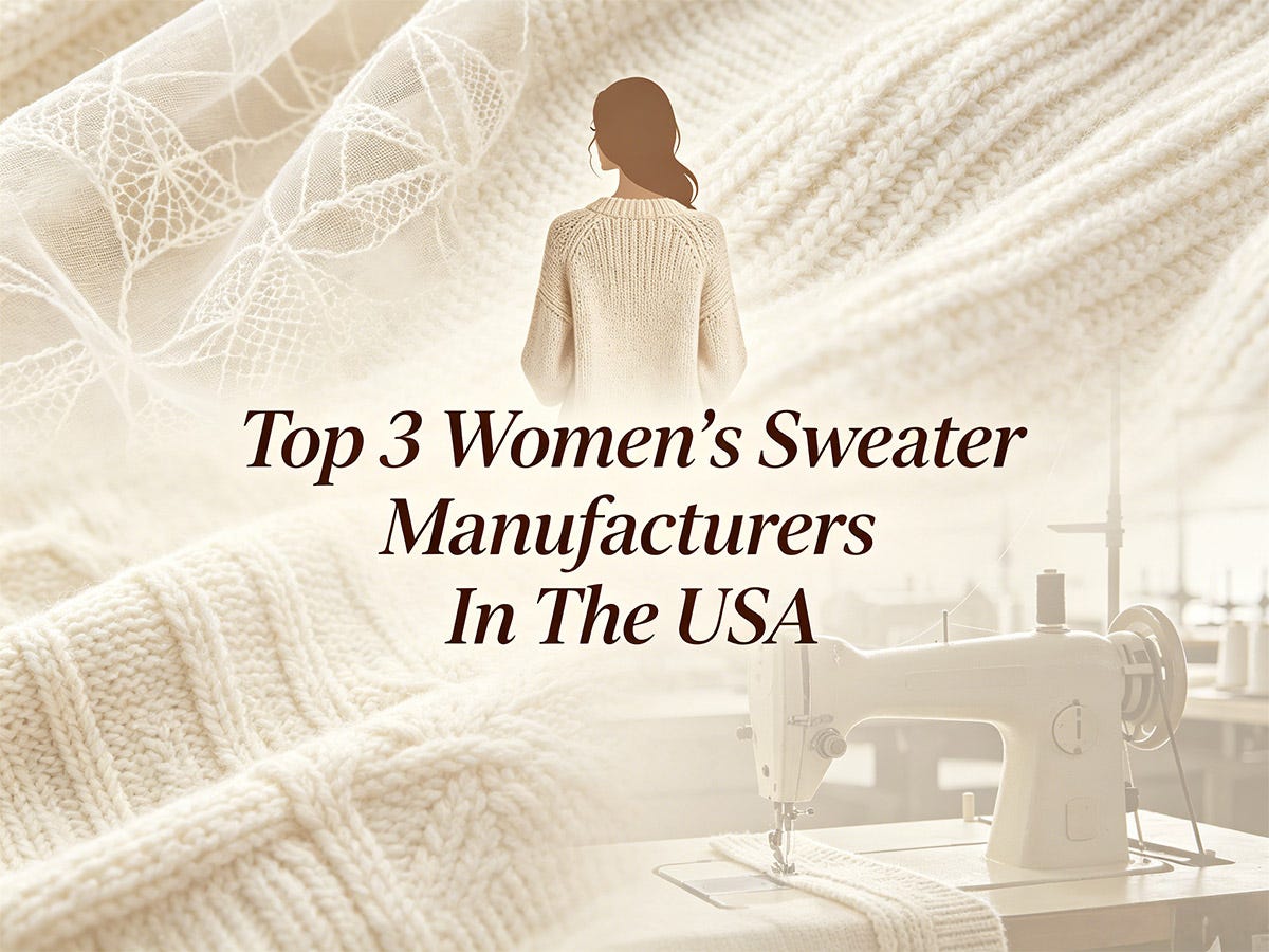 Top 3 Women’s Sweater Manufacturers In The USA