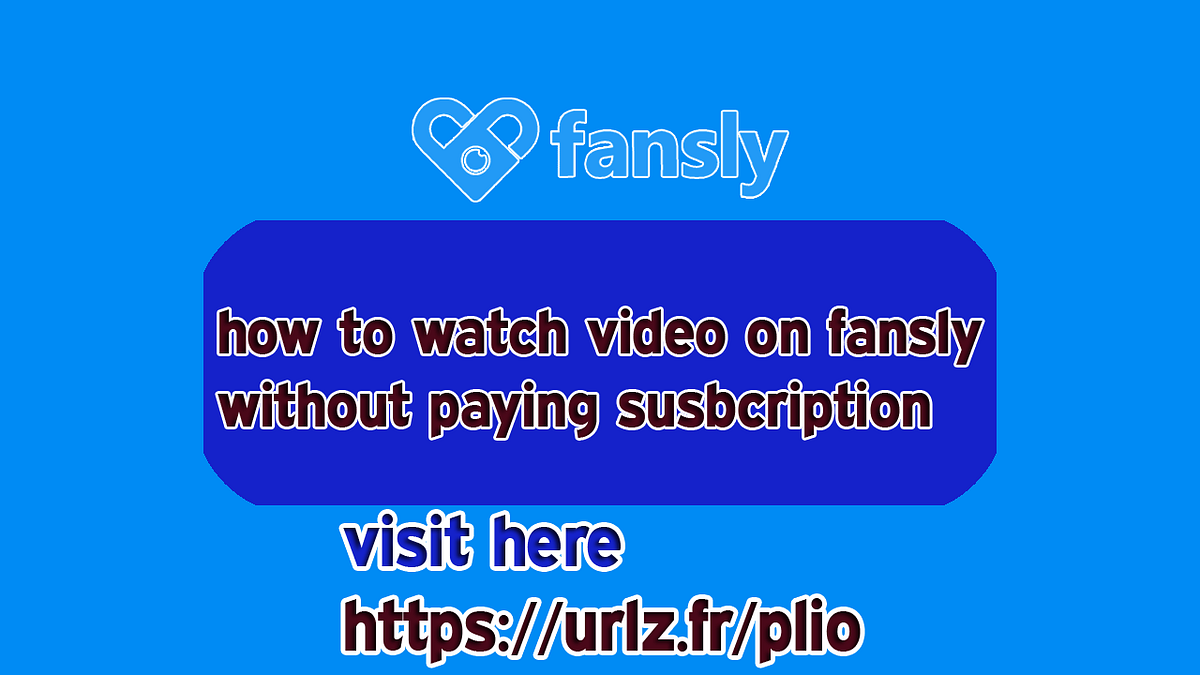 How to View Fansly Video without Paying Subscription  by Jesseandradey 
