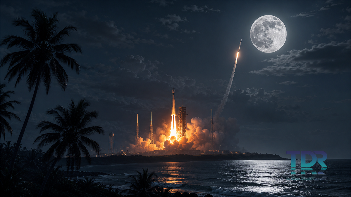 A Blue Origin rocket exploded on its pad at Cape Canaveral on Thursday night, days before it was to carry the first big batch of Amazon’s internet satellites into orbit. It happened the same week SpaceX filed for what could be the largest IPO in history, a reminder that America’s launches, its satellite broadband, and its return to the moon now ride on two private companies owned by two feuding billionaires. The question underneath the fireball is no longer whether a rocket fails, but how much the country has riding on the men who own them.