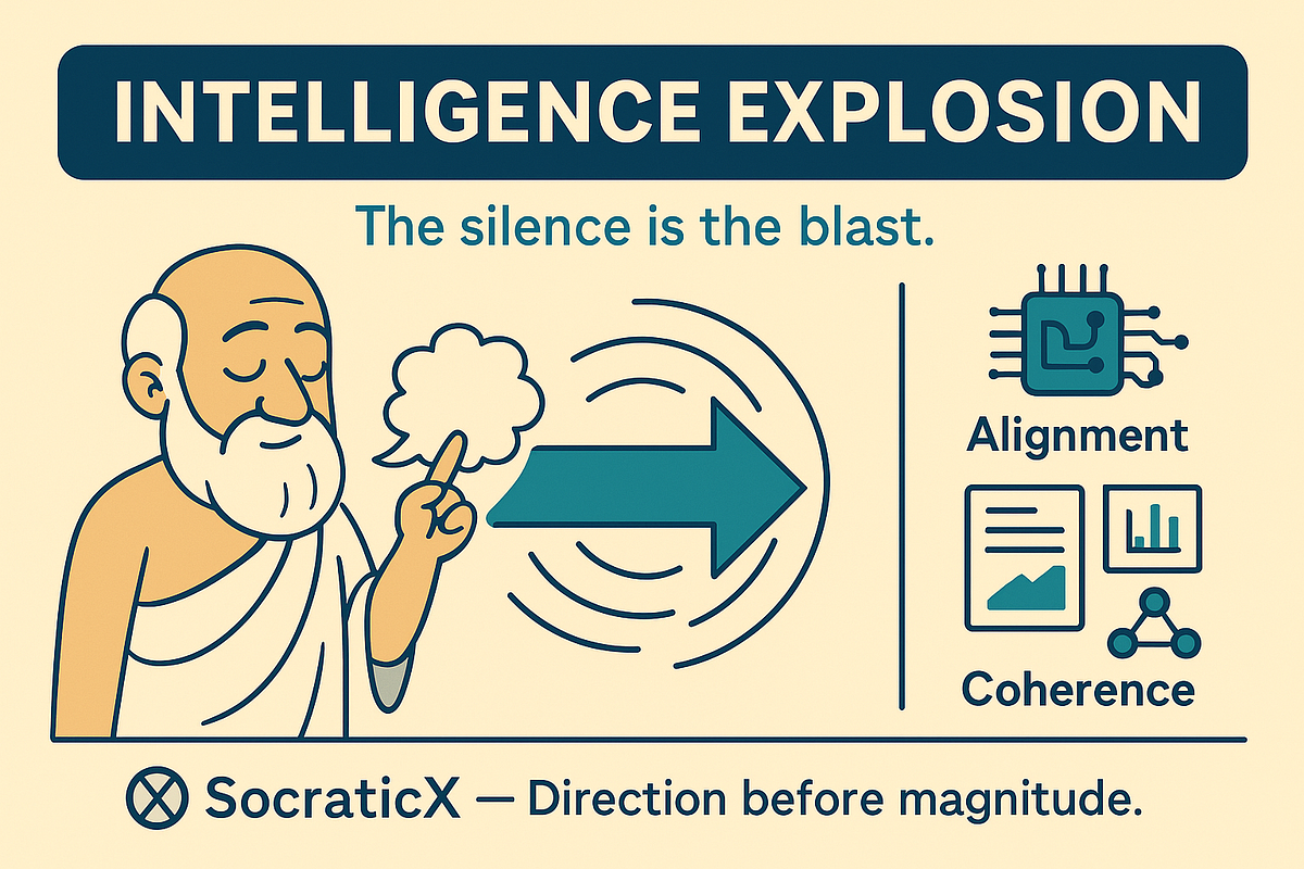 INTELLIGENCE EXPLOSION. The fuse isn’t more compute — it’s… | by ...