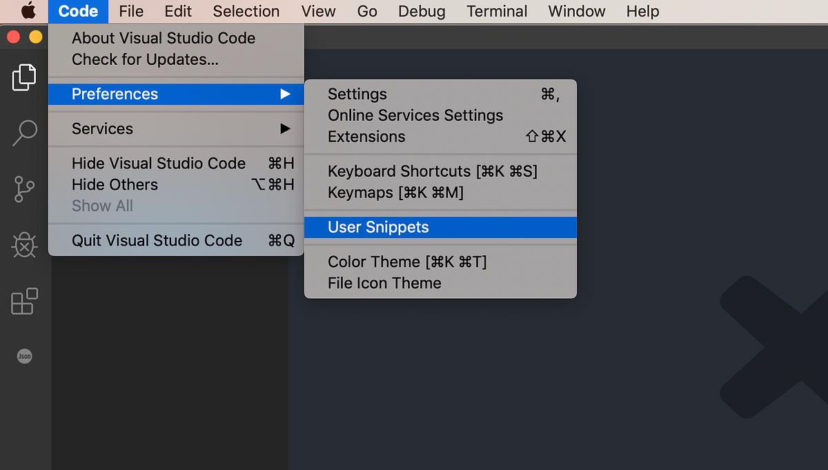 Creating Custom Snippets for VS Code | by Danny Lee | Medium