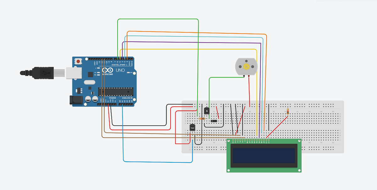 SPEED CONTROL OF DC MOTOR USING TEMPERATURE SENSOR | by Pavanichandrika ...